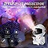 Astronaut Galaxy Star Projector - Nebula Night Light with Remote Control & 360° Rotating Design