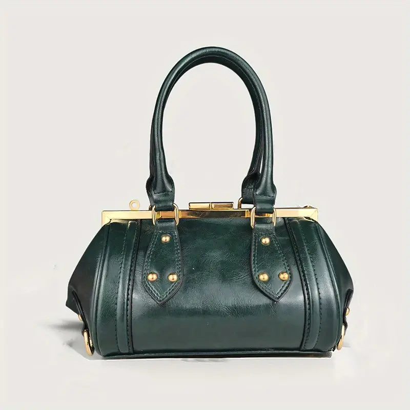 Waterproof PU Leather Satchel Handbag for Women