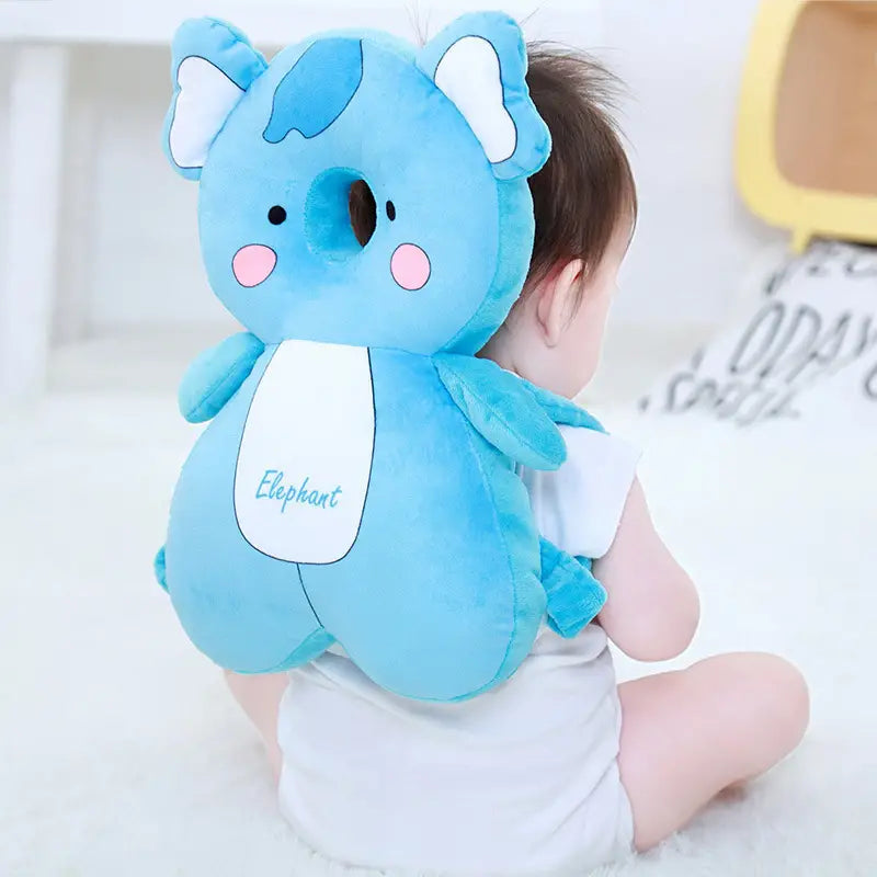 Baby Head Backpack - Cartoon Protective Cushion for Walking Toddlers