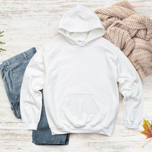 Sudadera unisex de mezcla pesada personalizada: personalízala con diseños para San Valentín.