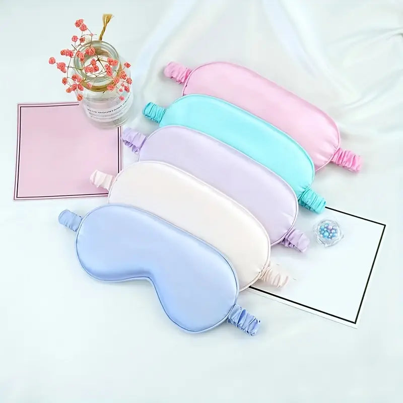 Luxury Satin Sleeping Eye Mask with Adjustable Straps