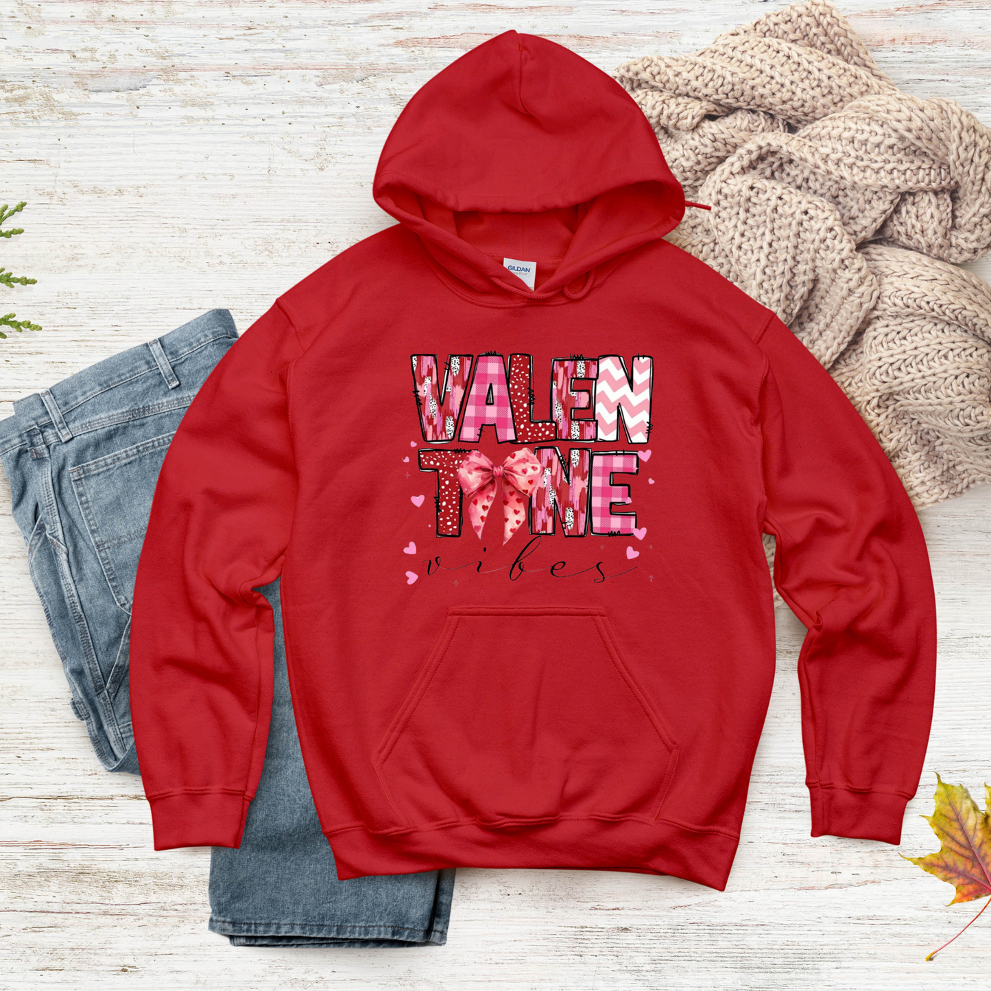 Sudadera unisex con estampado de San Valentín: un regalo acogedor y romántico para parejas y San Valentín.