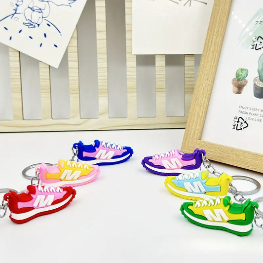 Multicolor Sneaker Keychain – Fun & Stylish Accessory