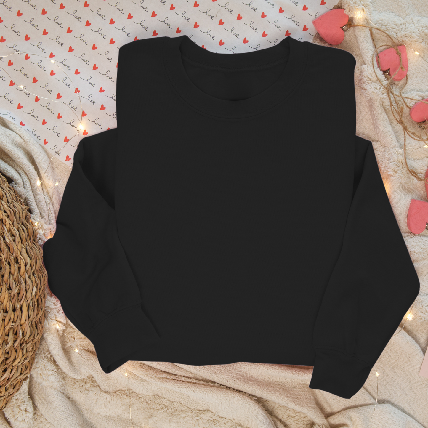 Crewneck unisexe personnalisable – Personnalisez-le avec des motifs de la Saint-Valentin