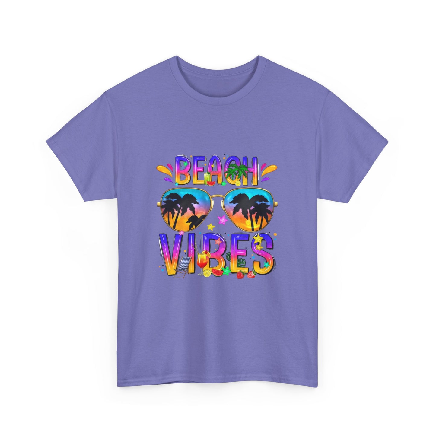 Beach Vibes T-Shirt – Fun Unisex Summer Tee for Beach Lovers and Vacation Days