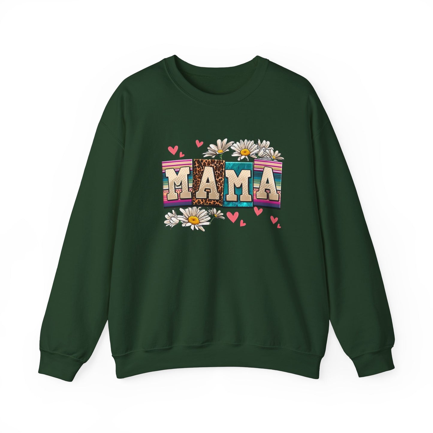 Daisy Mama Sweatshirt – Cozy Gift for Mom, Cute Floral Pullover