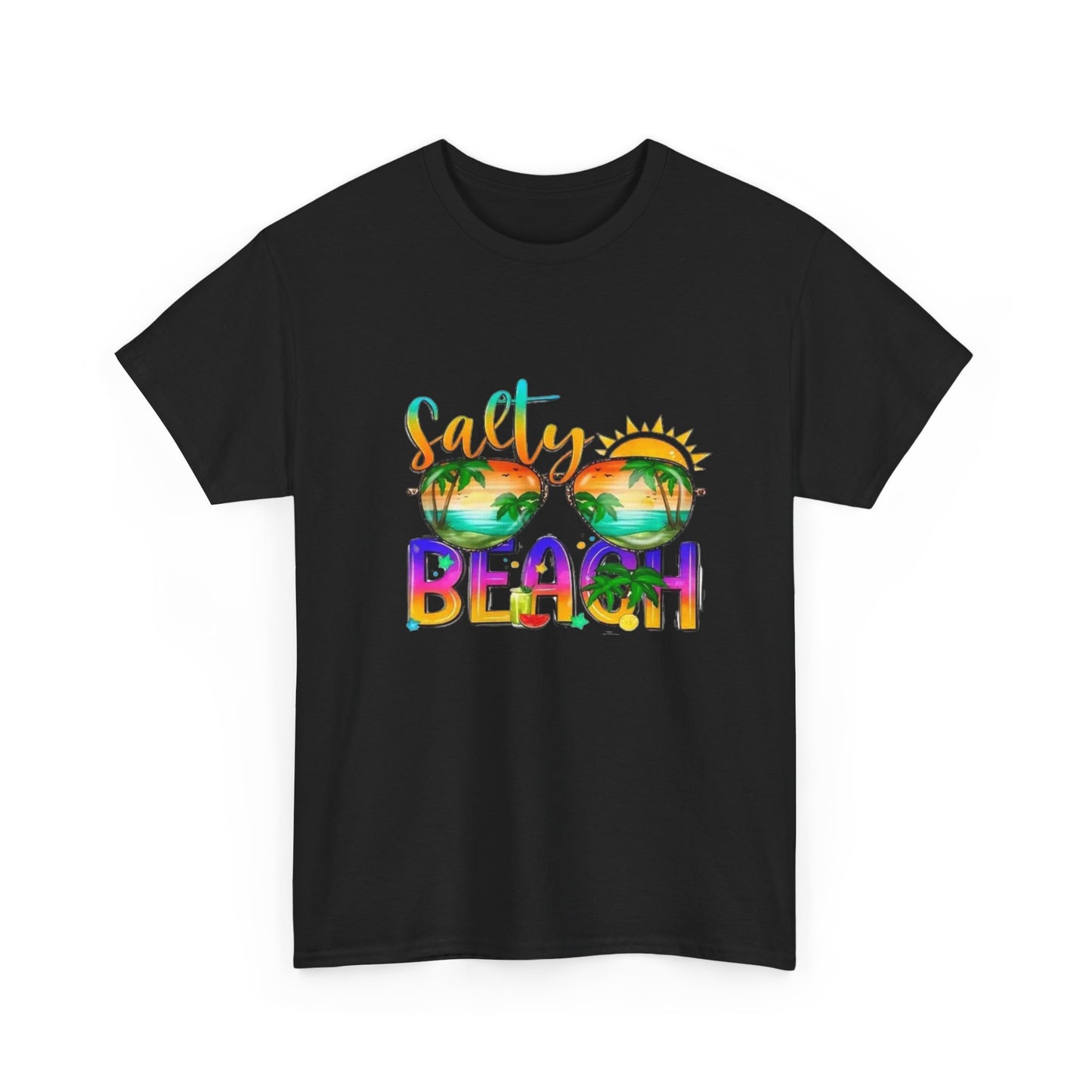 Salty Beach T-Shirt – Fun Unisex Tee for Beach Lovers, Coastal Vibes Gift Idea