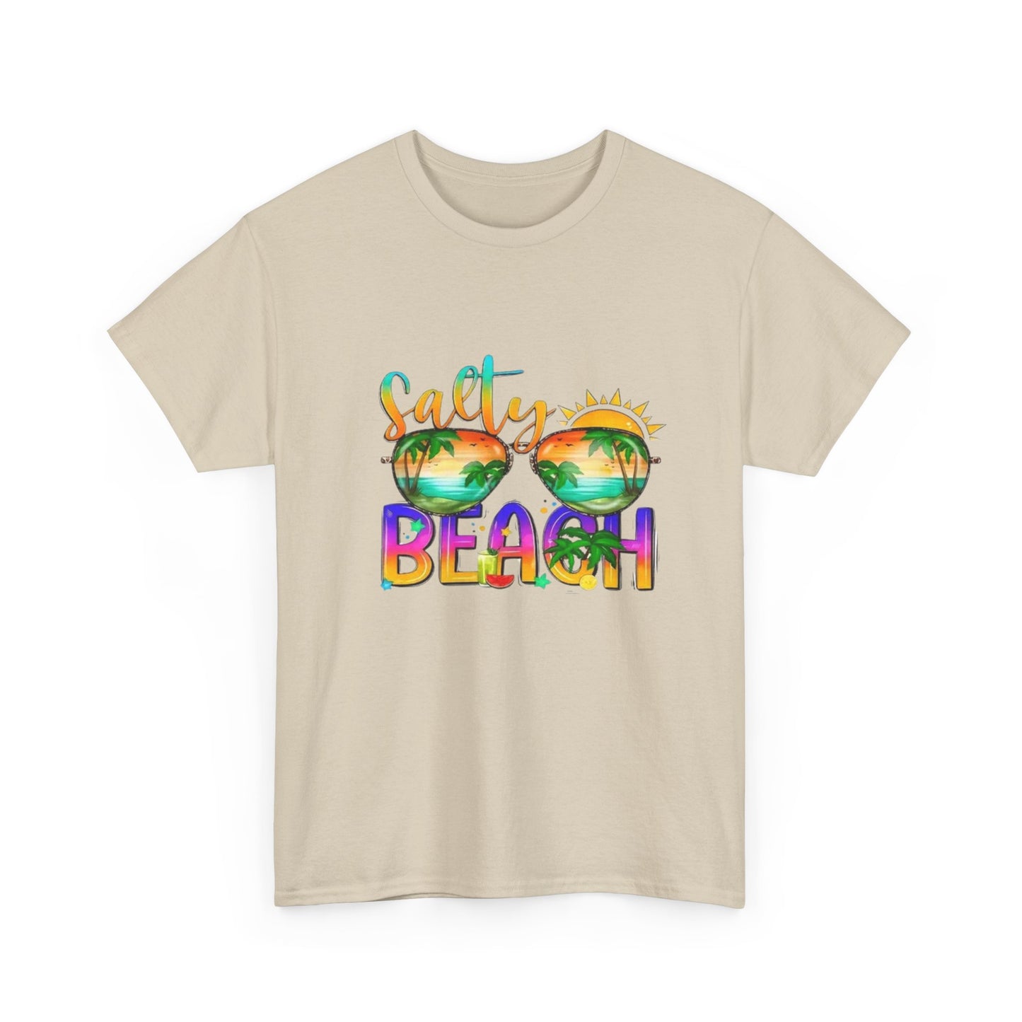 Salty Beach T-Shirt – Fun Unisex Tee for Beach Lovers, Coastal Vibes Gift Idea