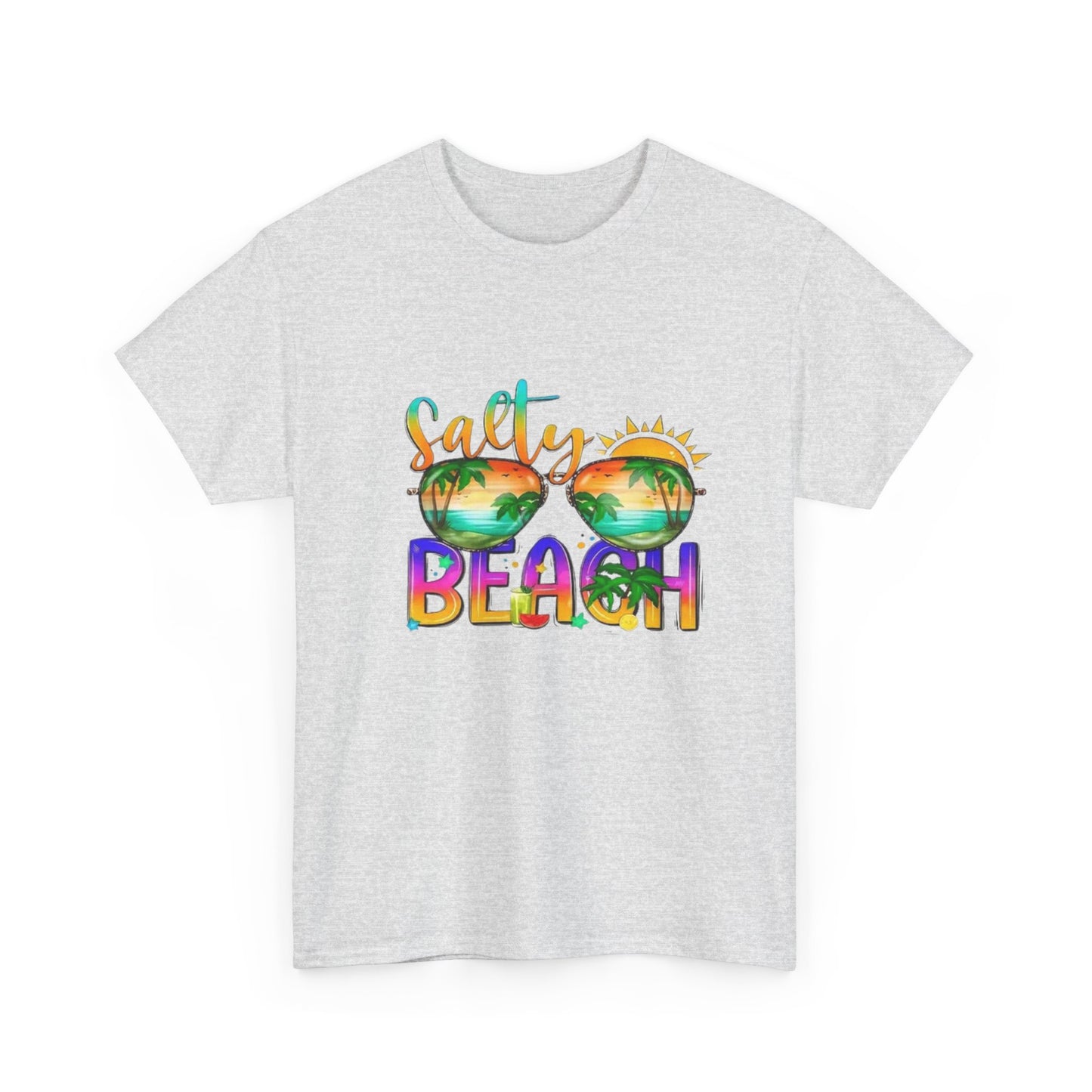 Salty Beach T-Shirt – Fun Unisex Tee for Beach Lovers, Coastal Vibes Gift Idea
