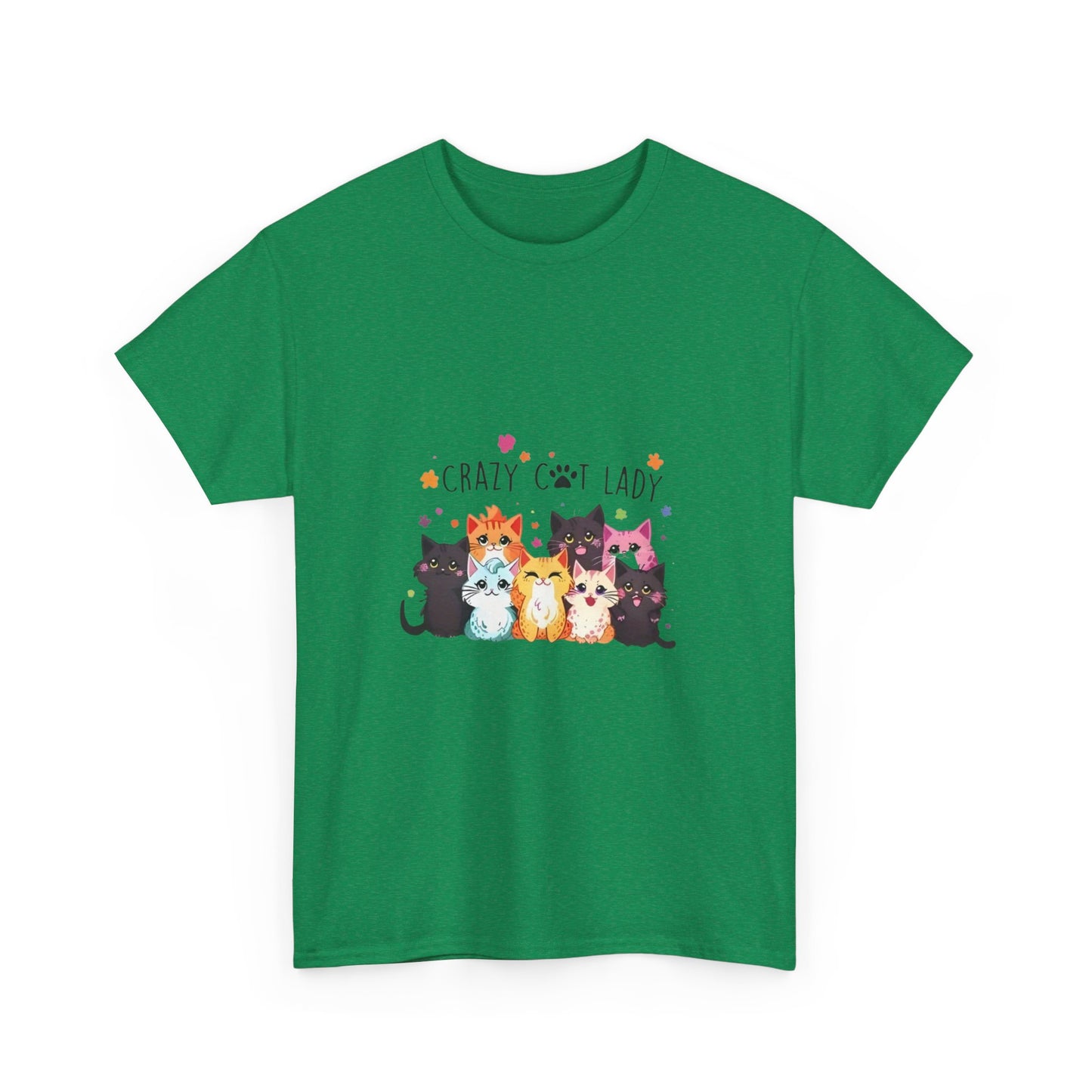 Crazy Cat Lady T-Shirt – Purrfectly Proud & Totally Cat Obsessed