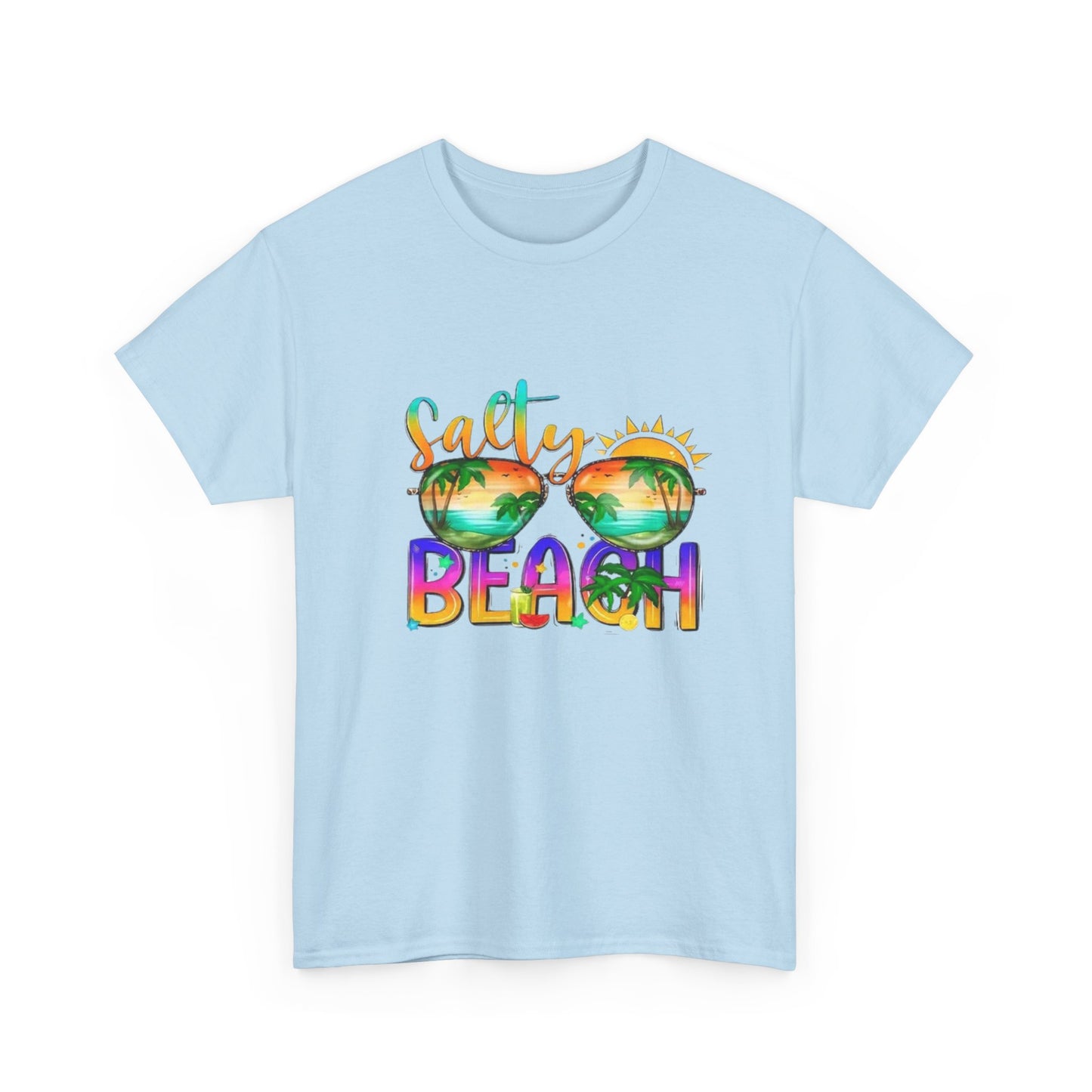 Salty Beach T-Shirt – Fun Unisex Tee for Beach Lovers, Coastal Vibes Gift Idea