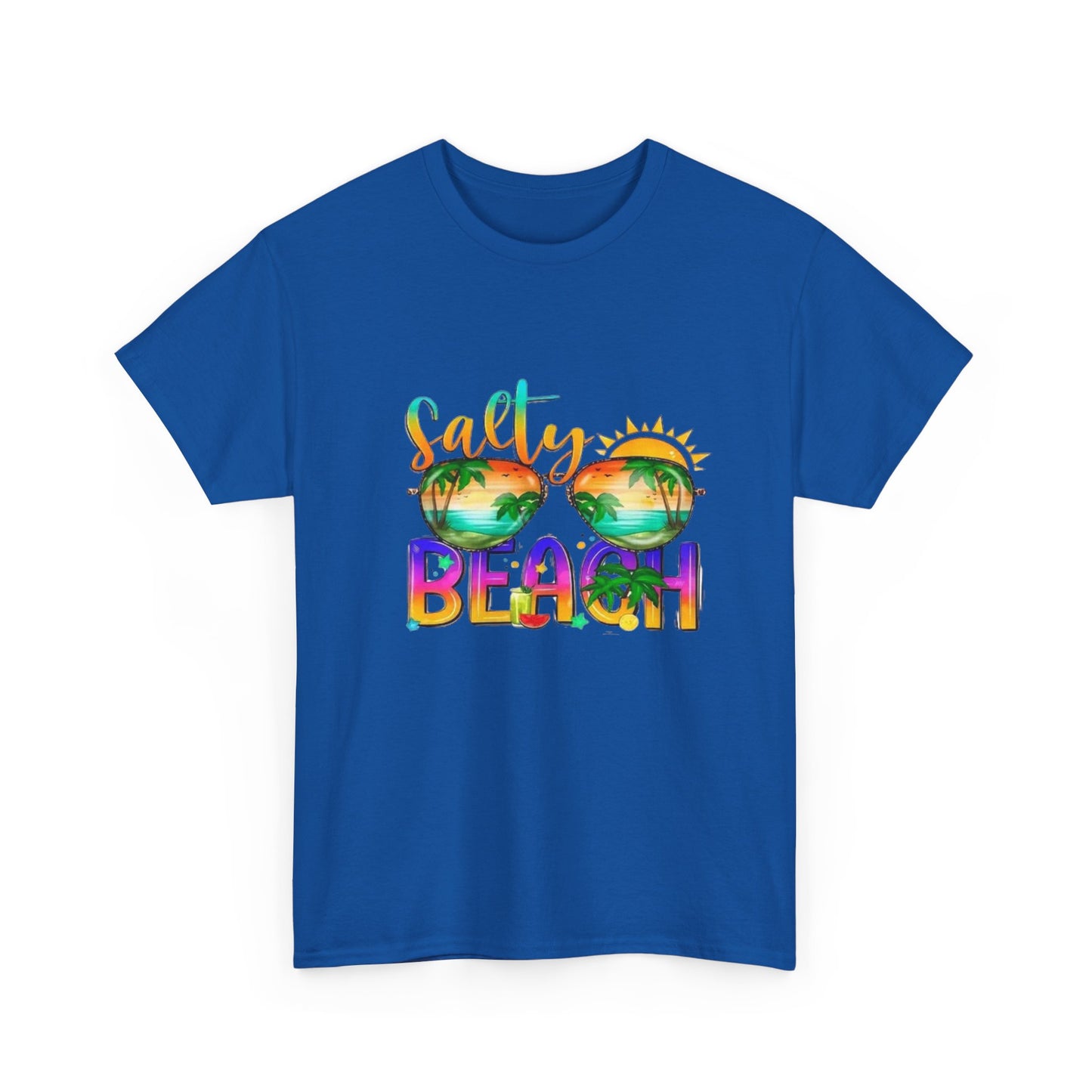 Salty Beach T-Shirt – Fun Unisex Tee for Beach Lovers, Coastal Vibes Gift Idea
