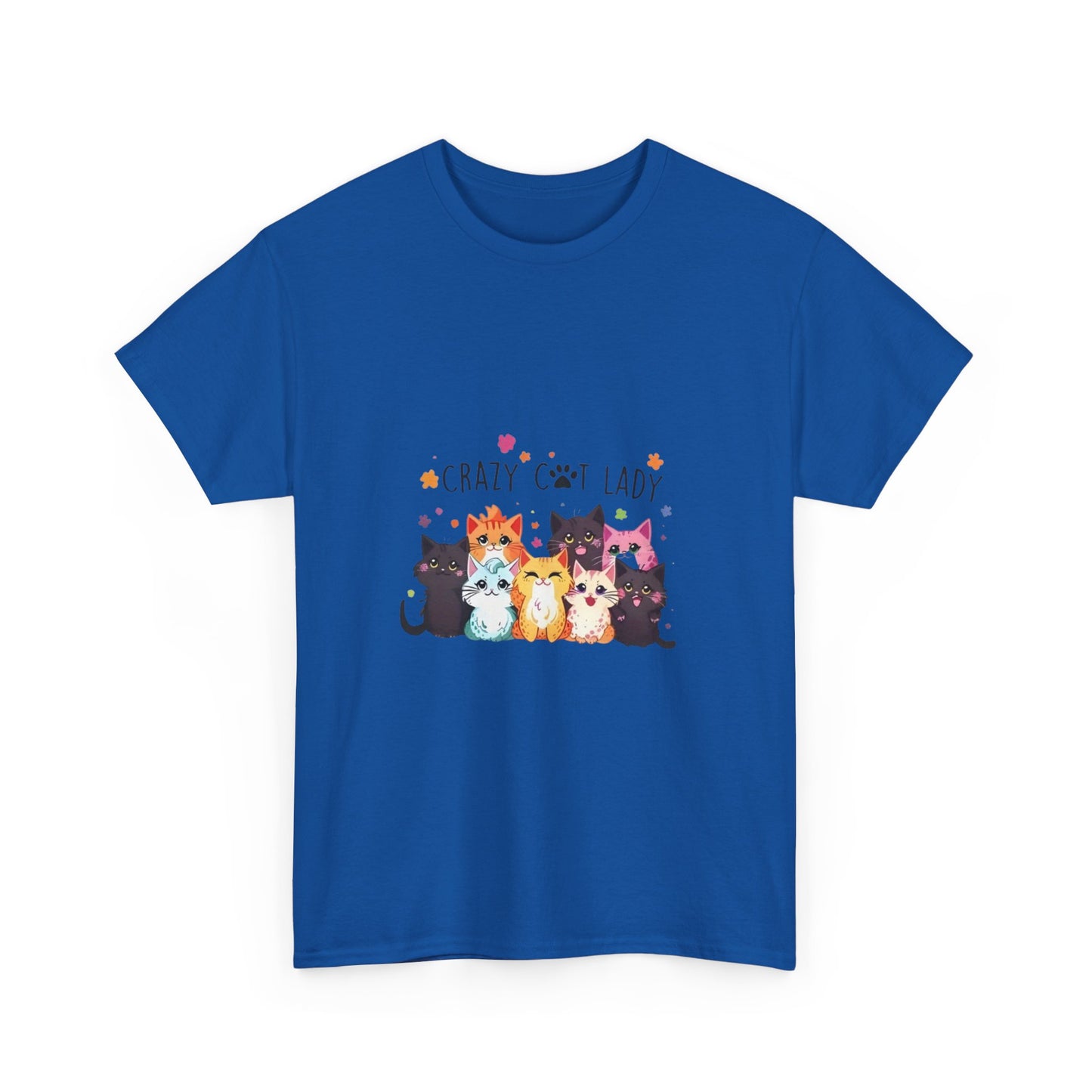 Crazy Cat Lady T-Shirt – Purrfectly Proud & Totally Cat Obsessed