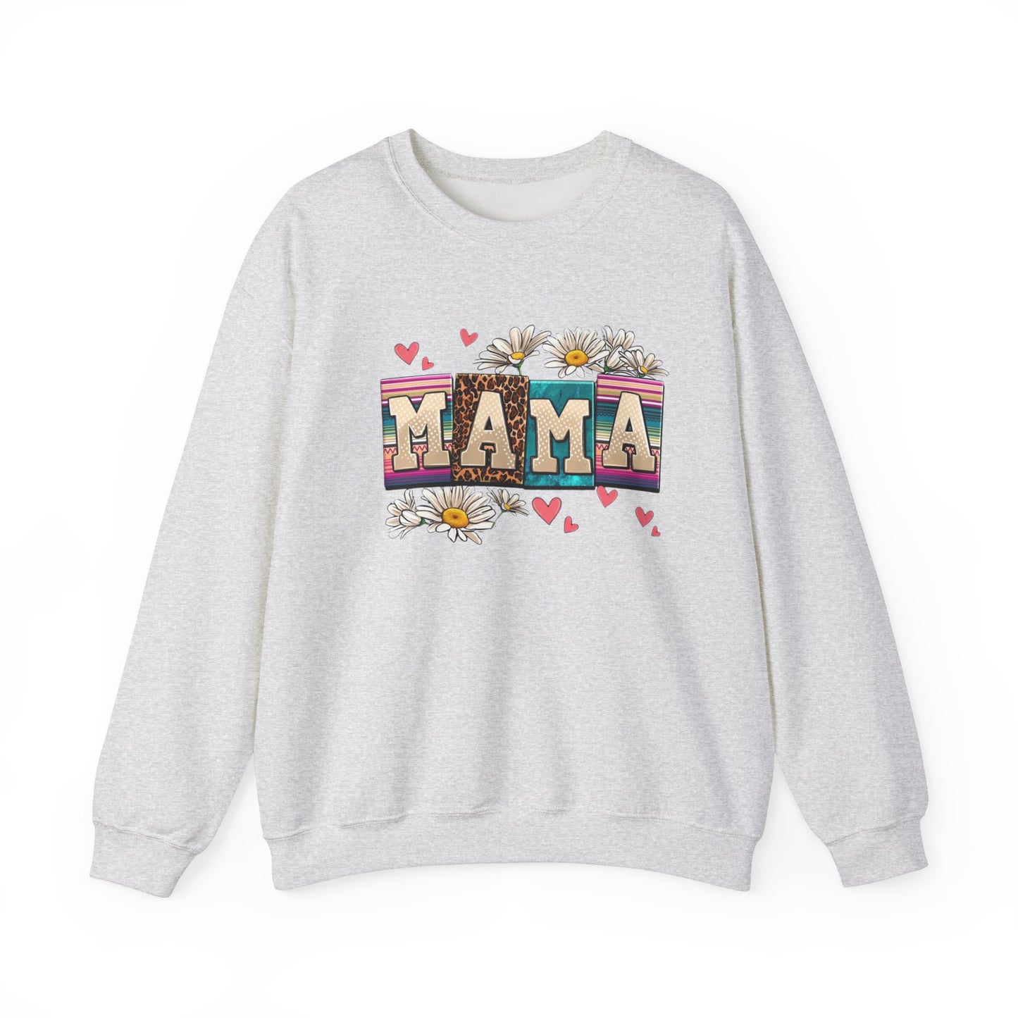 Daisy Mama Sweatshirt – Cozy Gift for Mom, Cute Floral Pullover