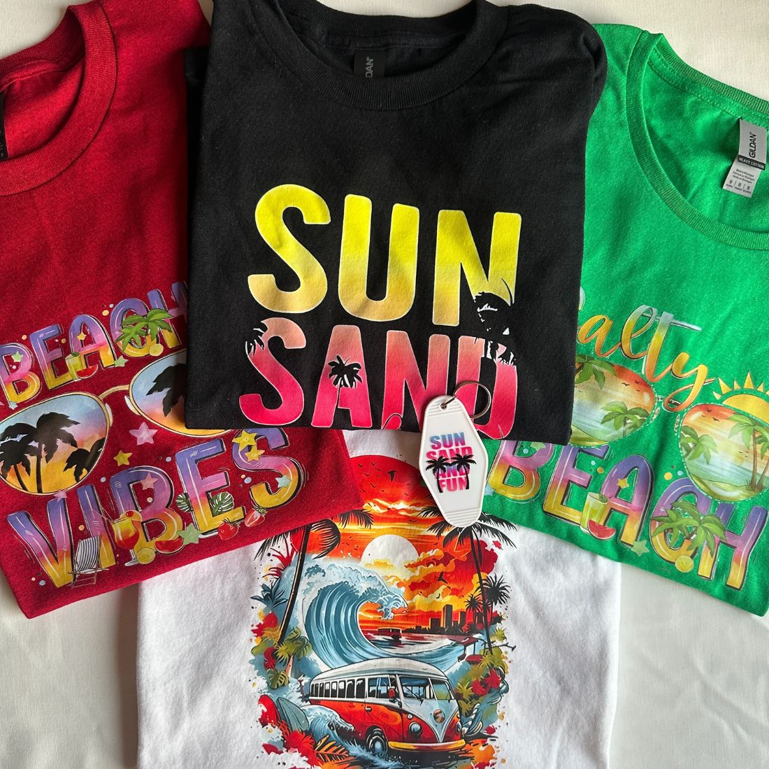 Summer Gift Bundle – Tshirt + Tumbler + Tote Bag + Keychain + Free Gift