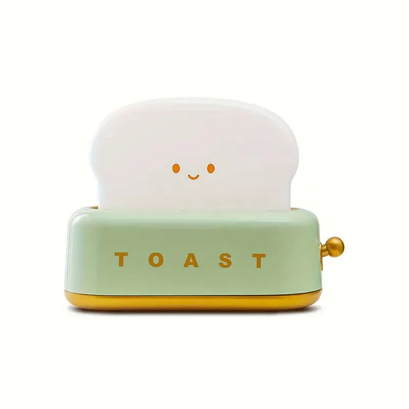 Staaricc Cute Toaster-Shaped LED Night Light – Portable, Dimmable, USB-C Charging