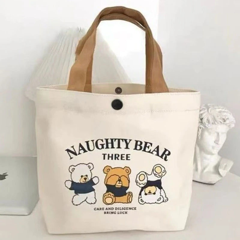 Naughty Bear Three Tote Bag