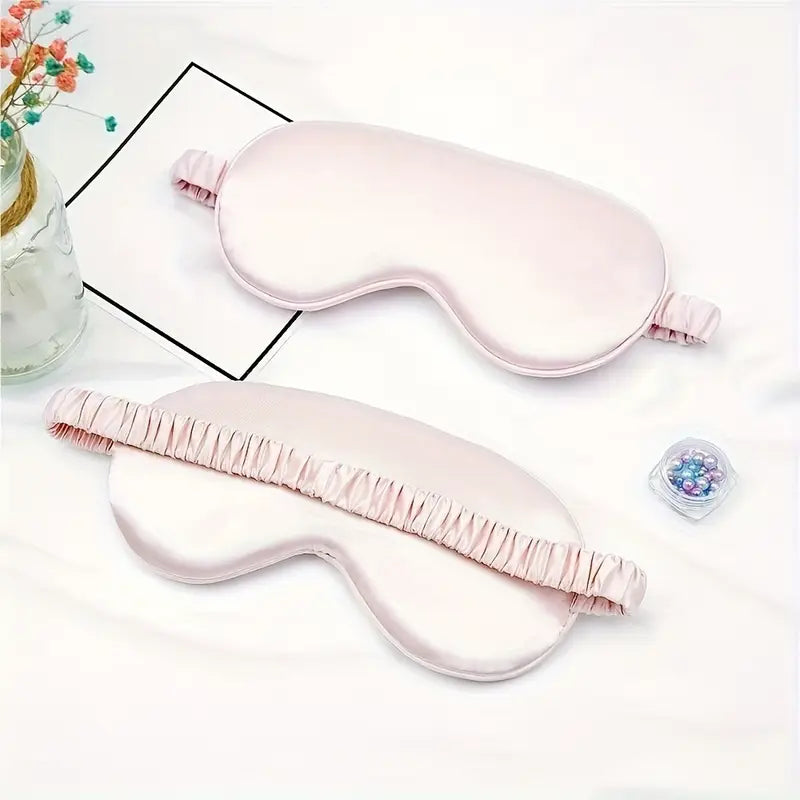 Luxury Satin Sleeping Eye Mask with Adjustable Straps