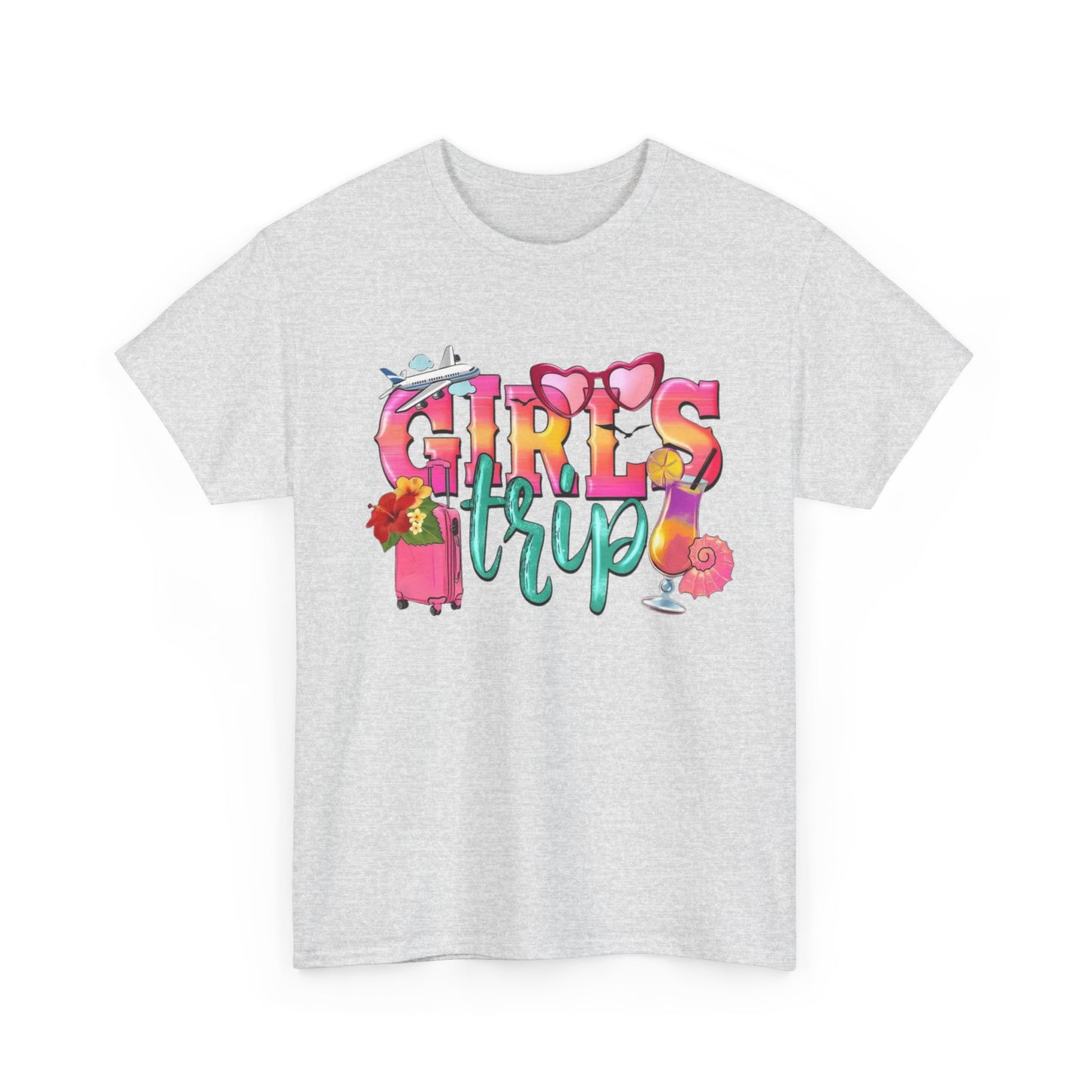 ✿ Girls Trip T-Shirt – Fun Matching Tee for Besties, Travel Crew Gift Idea ✿