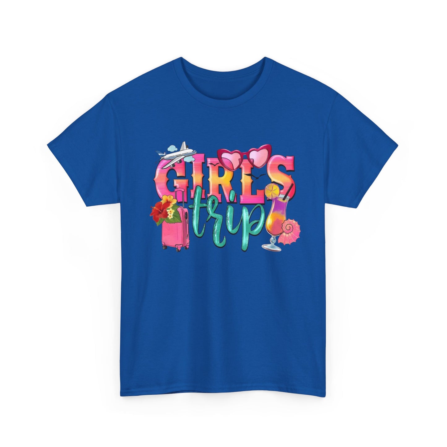 ✿ Girls Trip T-Shirt – Fun Matching Tee for Besties, Travel Crew Gift Idea ✿