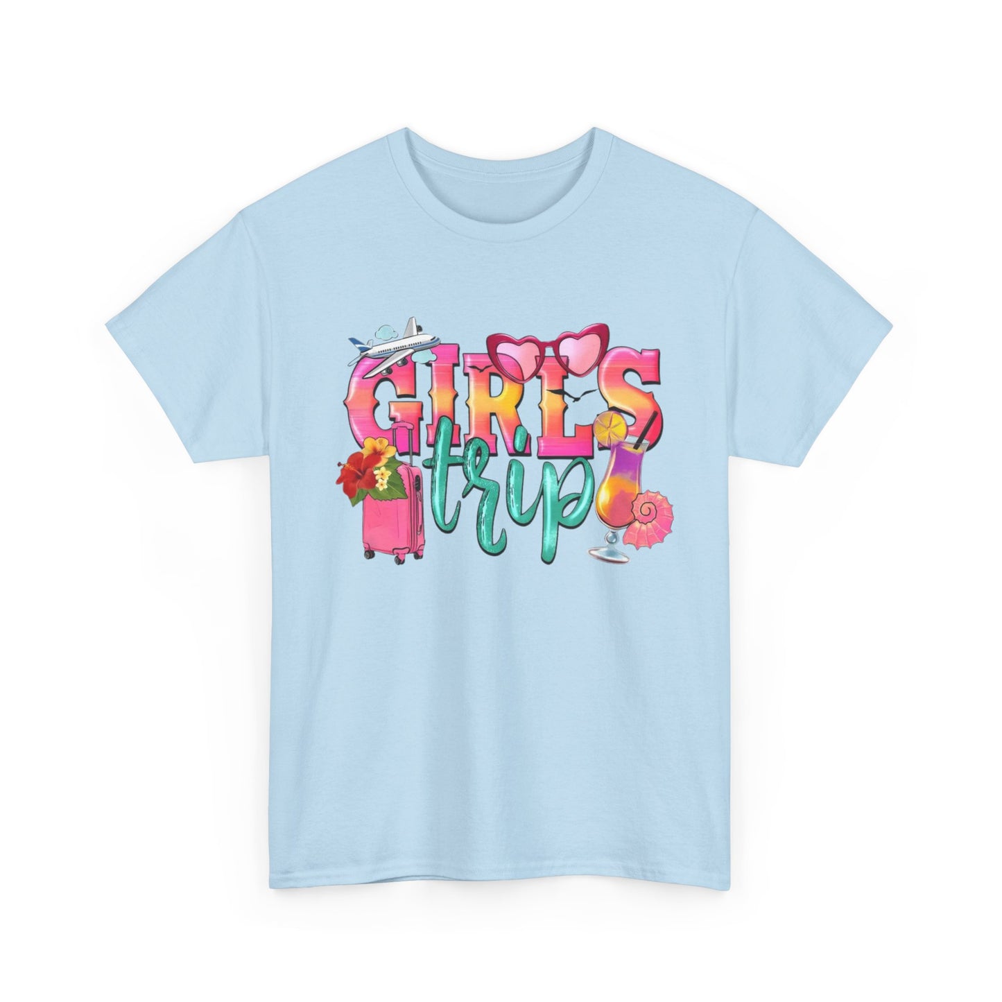 ✿ Girls Trip T-Shirt – Fun Matching Tee for Besties, Travel Crew Gift Idea ✿