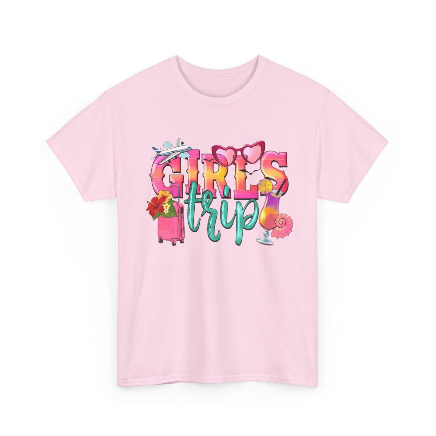 ✿ Girls Trip T-Shirt – Fun Matching Tee for Besties, Travel Crew Gift Idea ✿