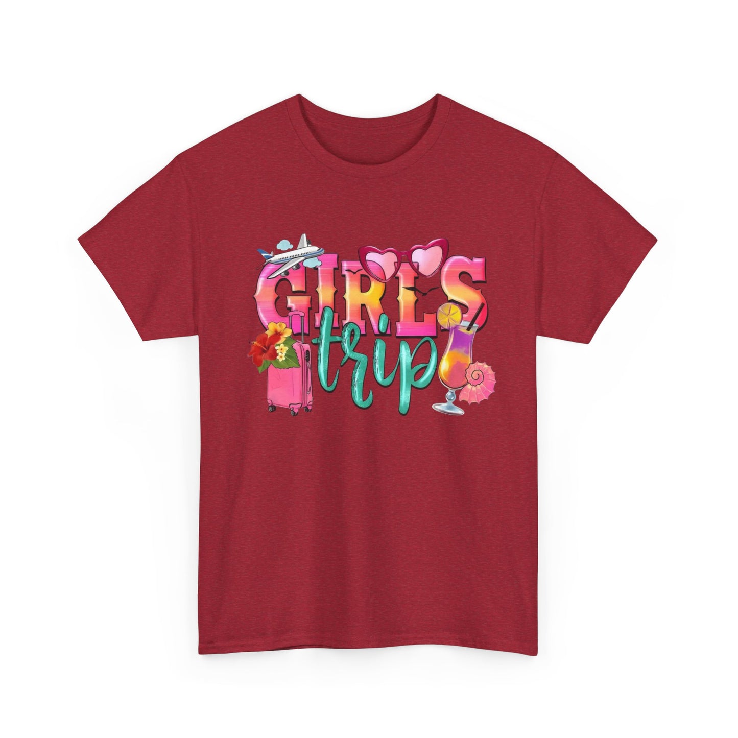 ✿ Girls Trip T-Shirt – Fun Matching Tee for Besties, Travel Crew Gift Idea ✿