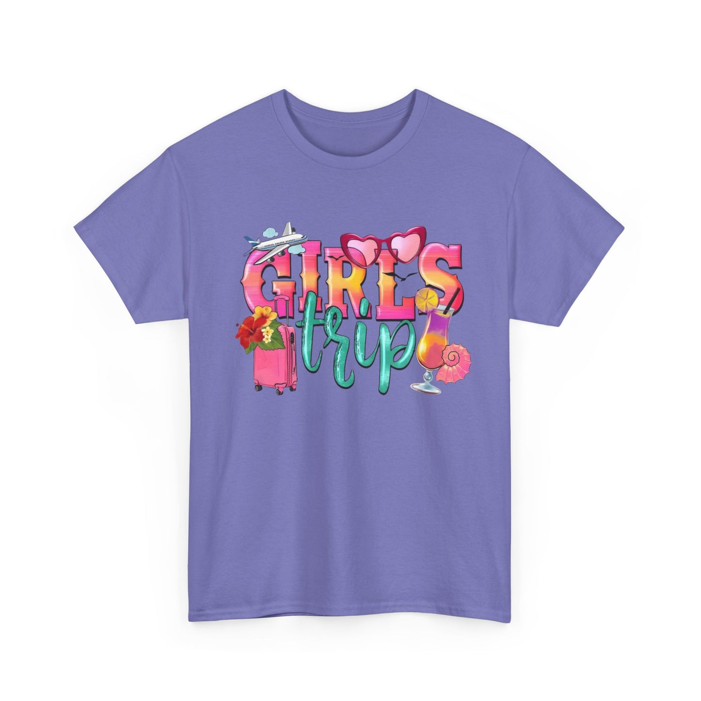 ✿ Girls Trip T-Shirt – Fun Matching Tee for Besties, Travel Crew Gift Idea ✿