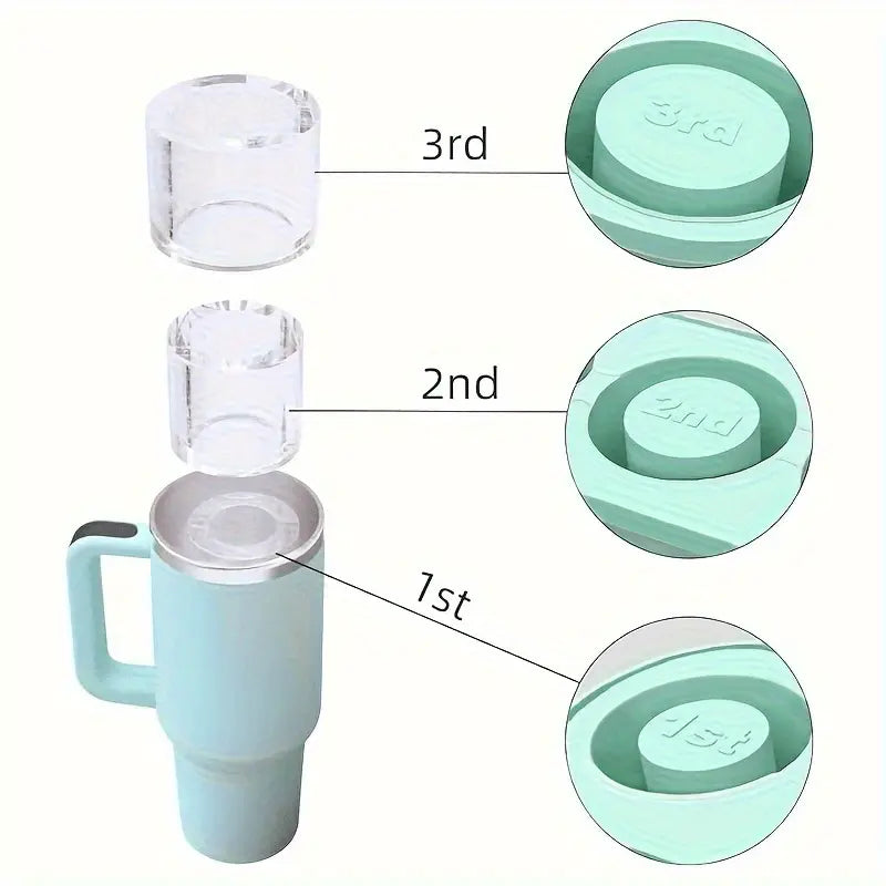 Three-Sided Cylindrical Ice Cube Mold – Fun, Easy & Perfect for Infused Drinks