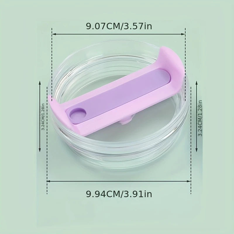 Transparent Tumbler Lid – Fits 40oz Threaded Tumblers Only