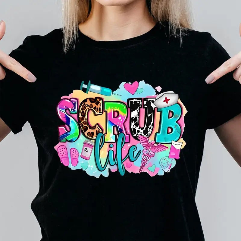 Unisex Custom Nurse Heavy Cotton T-shirt – Comfortable, Stylish, and Personalized