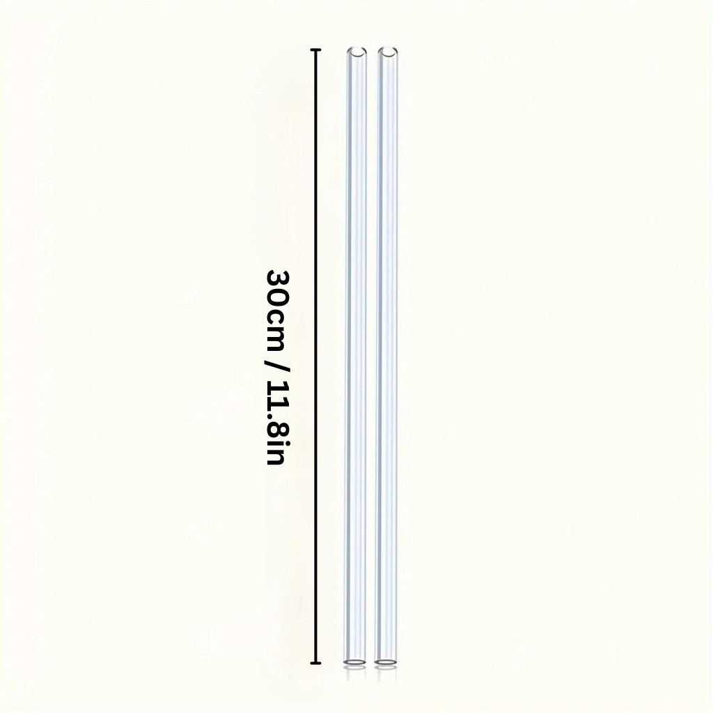 Reusable Transparent Plastic Straws – Cut-to-Fit for 20oz/30oz/40oz Cups