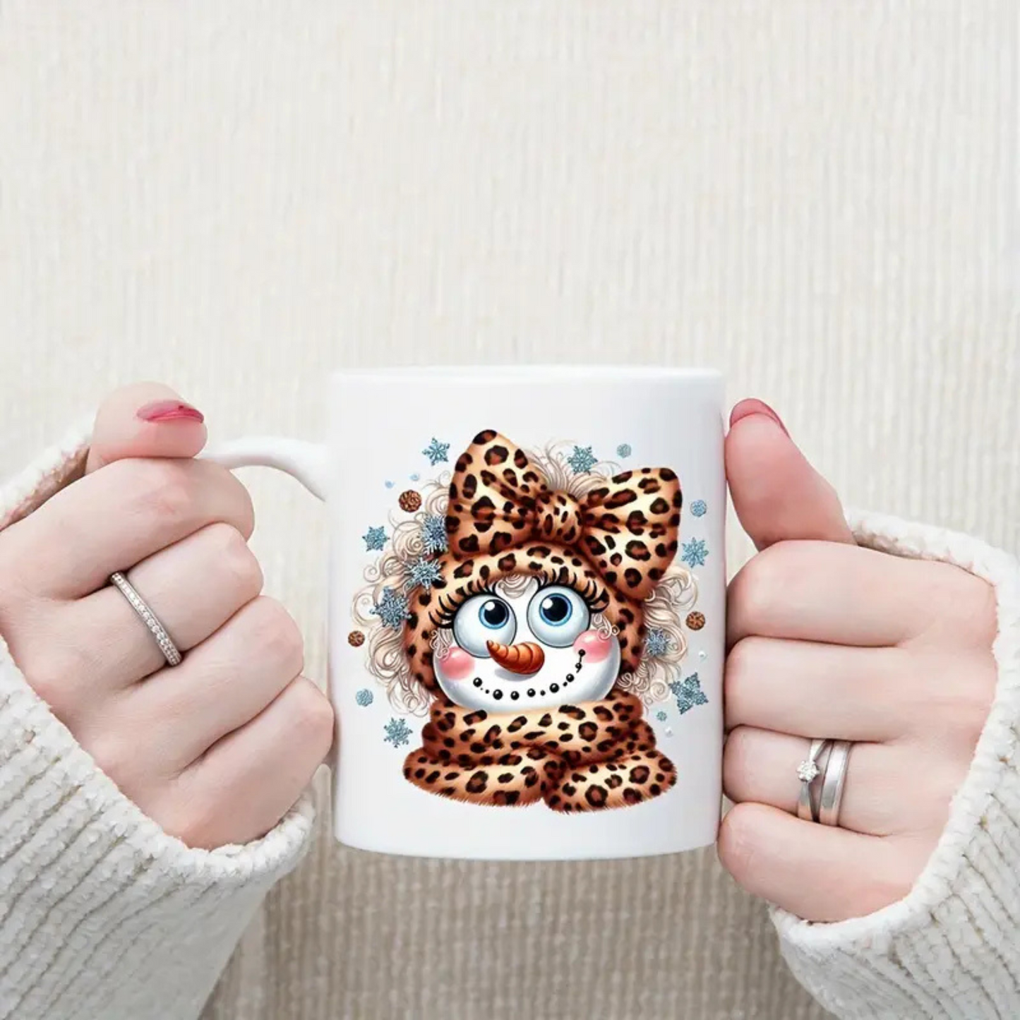 11 oz Funny Snowman Ceramic Mug