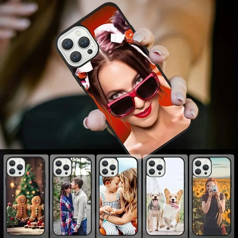 Custom Phone Case Collection – personalize with your favorite photos, designs, or text to create a unique accessory that protects your device in style.