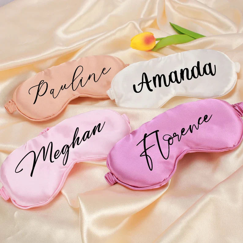 Custom Eye Masks Collection – personalize with your design or text for a comfortable and unique way to relax, unwind, or sleep in style.