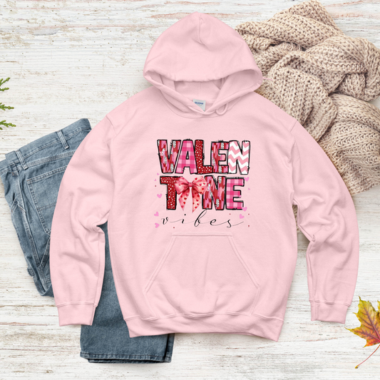 Unisex Valentine Vibes Hoodie – Cozy, Romantic Gift for Couples & Valentine's Day