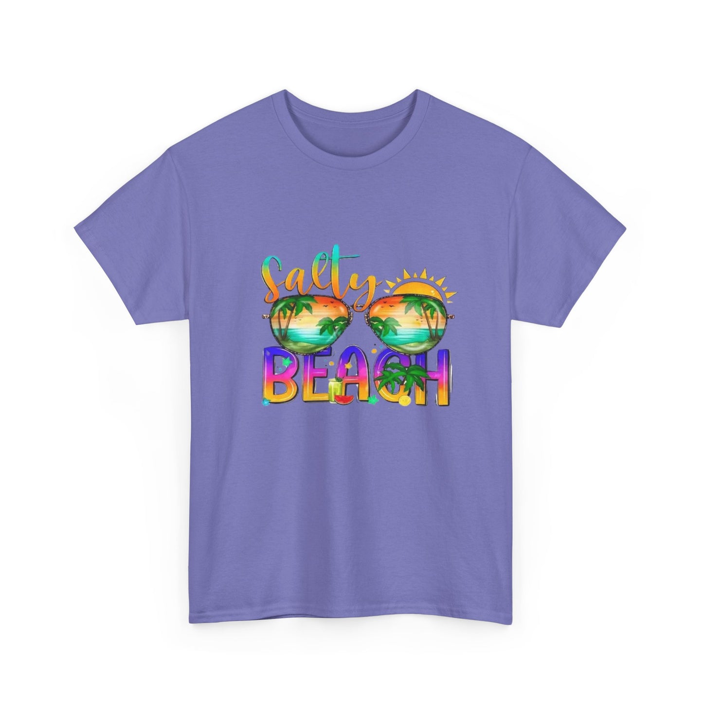 Salty Beach T-Shirt – Fun Unisex Tee for Beach Lovers, Coastal Vibes Gift Idea