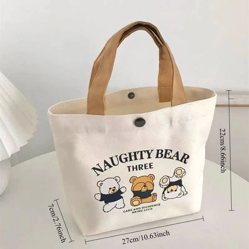 Naughty Bear Three Tote Bag