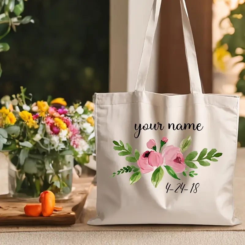 Sac fourre-tout en toile personnalisé - Modèle à une ou deux faces